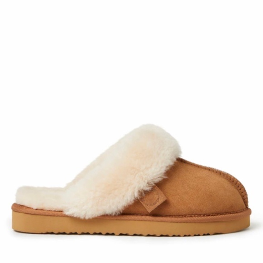 Dearfoams Sydney Shearling Slippers - Picture 3 of 6